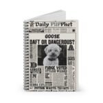 Personalized Daily Pupphet | Notebook, A5 - Image 2