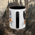 Wizard Pet Portrait | House color themed Coffee Mugs, 11oz, 15oz - Image 4