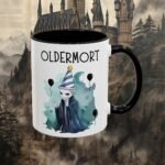 Oldermort | Black  Accent Coffee Mug, 11oz