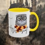 Wizard Pet Portrait | House color themed Coffee Mugs, 11oz, 15oz - Image 10