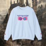Dreamers | Embroidery Pastel Sweatshirt with sleeve details - Image 4
