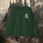 Serpent's House | Embroidery Crewneck Sweatshirt - Image 2