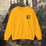 Badger's House | Embroidery Crewneck Sweatshirt - Image 2