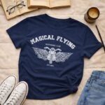 Magical flying motorbike | T-Shirt - Image 3