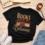 Books are delicious | T-Shirt - Image 3