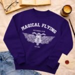 Magical flying motorbike | Sweatshirt - Image 3