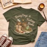 Rainy days & fantasy books |T-shirt