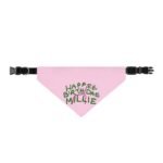 Custom Birthday Cake Bandana  | Clip-On Pet Bandana - Image 3