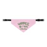 Custom Birthday Bandana | Clip-On Pet Bandana - Image 2