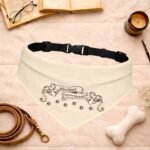Mischief Never Managed | Clip-On Pet Bandana