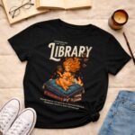 Gardian of the library | T-shirt - Image 2
