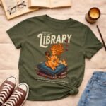 Gardian of the library | T-shirt - Image 4