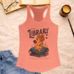 Gardian of the library | Tank Top - Image 3