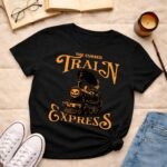 The Cursed Train Express  | T-Shirt - Halloween Limited Edition - Image 3