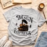 The Cursed Train Express  | T-Shirt - Halloween Limited Edition - Image 4